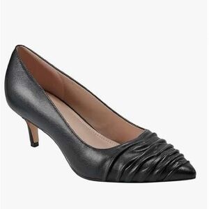 Marc Fisher Black Leather Women's Heels